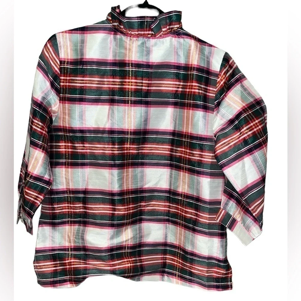 Crown and Ivy Plaid Shirt - Picture 3 of 7